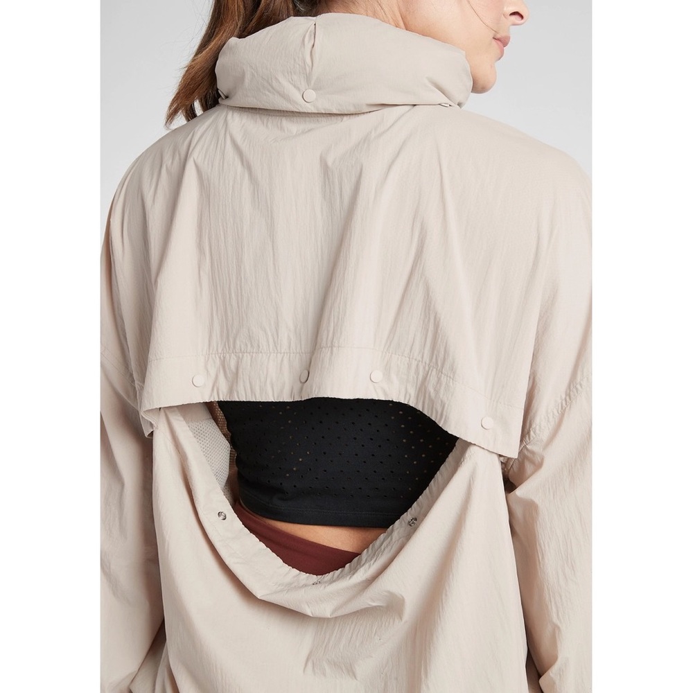 Athleta Mistral Pullover Anorak Jacket sz M